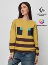 Женский свитшот / Minecraft Bee