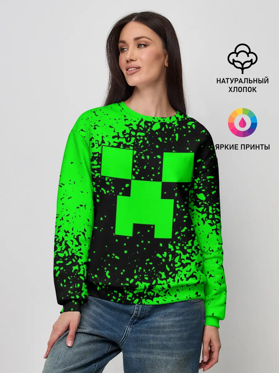 Женский свитшот / MINECRAFT