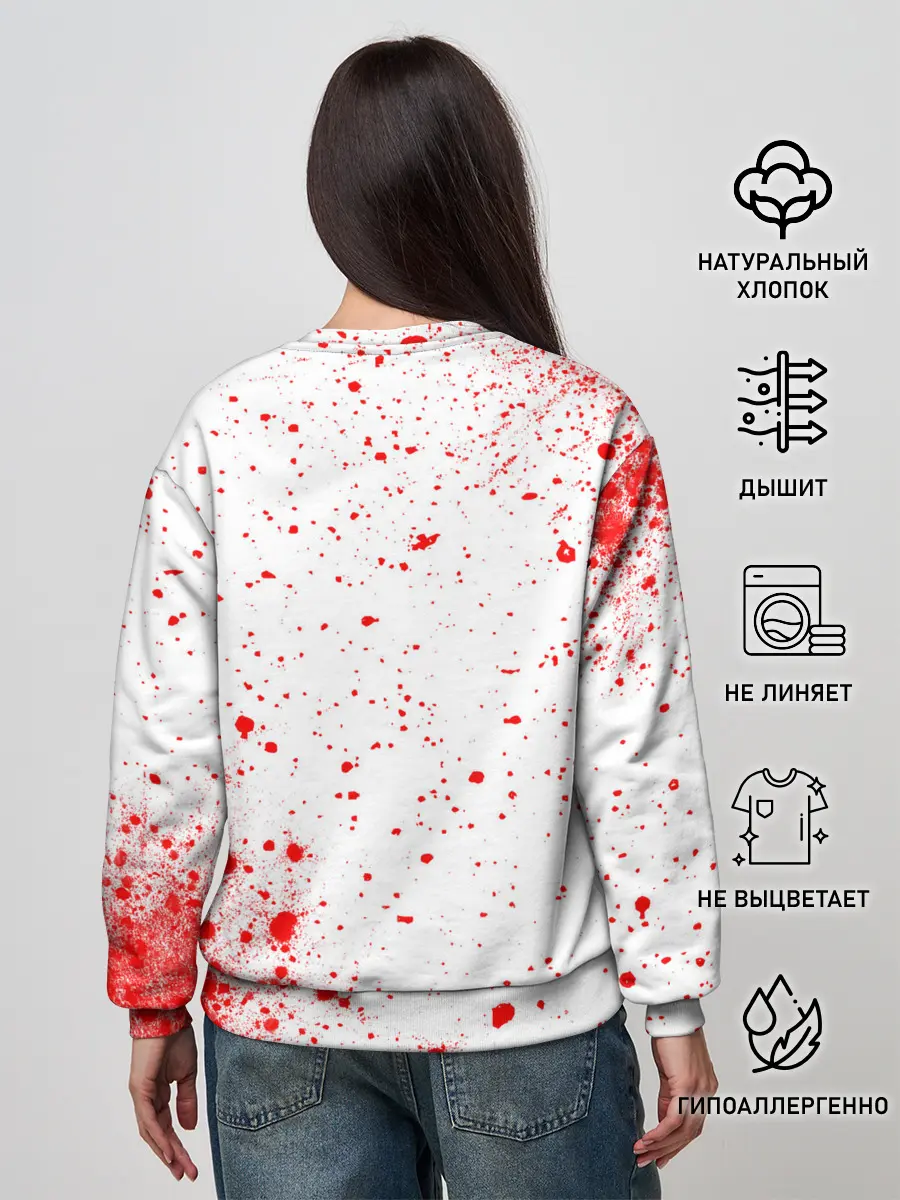 Женский свитшот / AC MILAN / МИЛАН