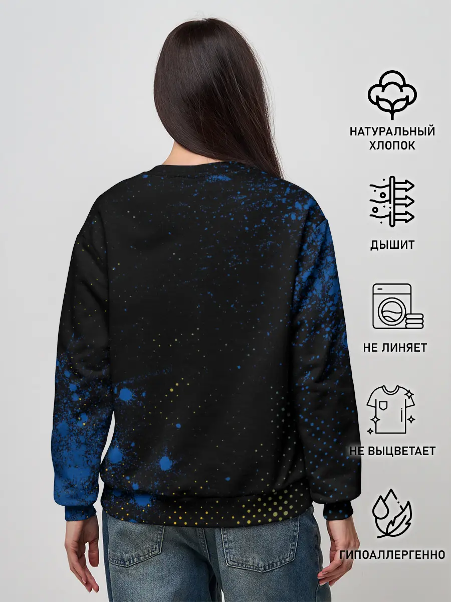 Женский свитшот / REAL MADRID / РЕАЛ МАДРИД