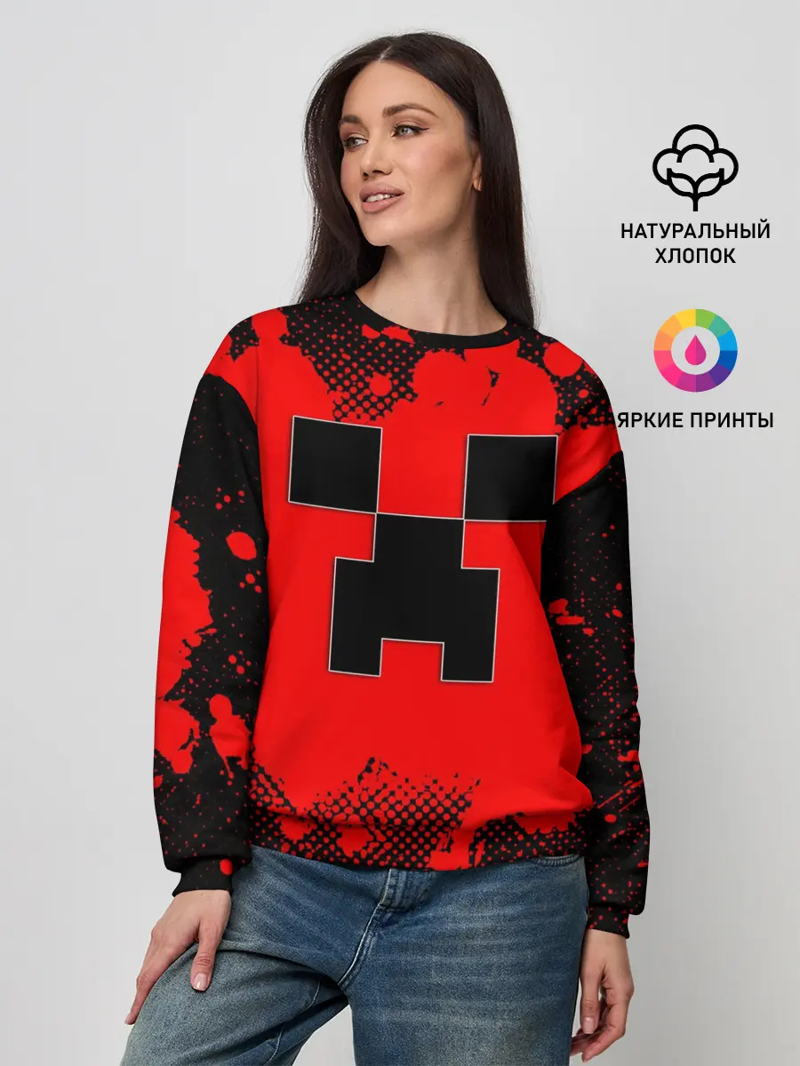 Женский свитшот / MINECRAFT