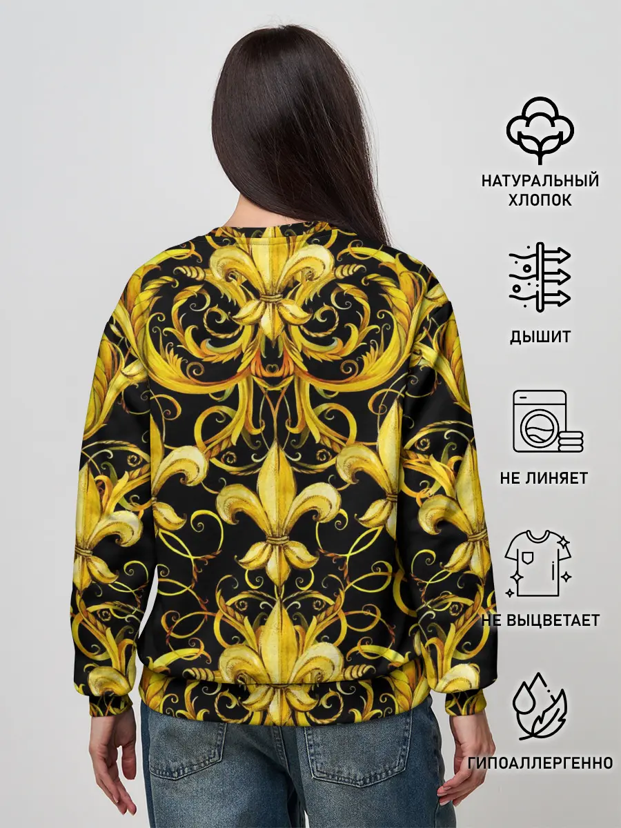 Женский свитшот / gold spades