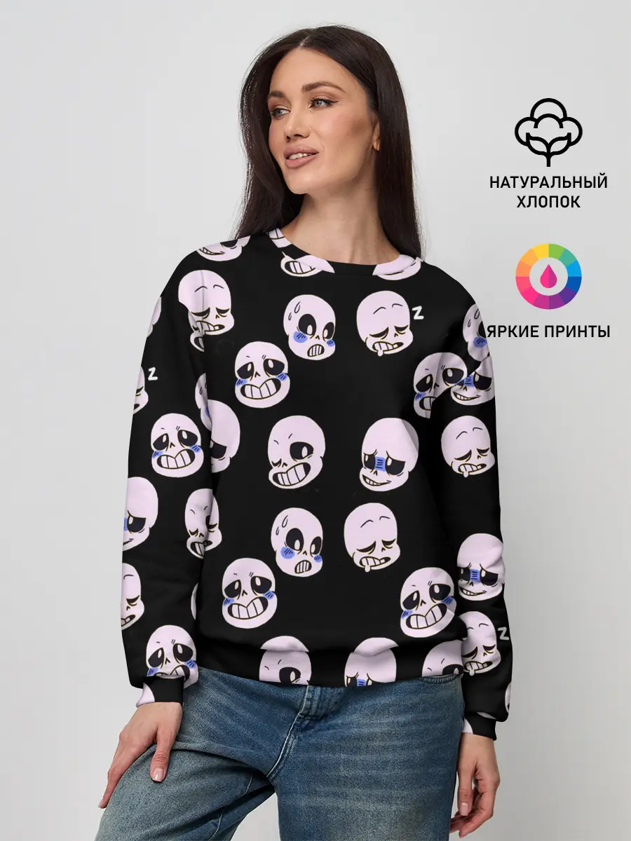 Женский свитшот / Undertale