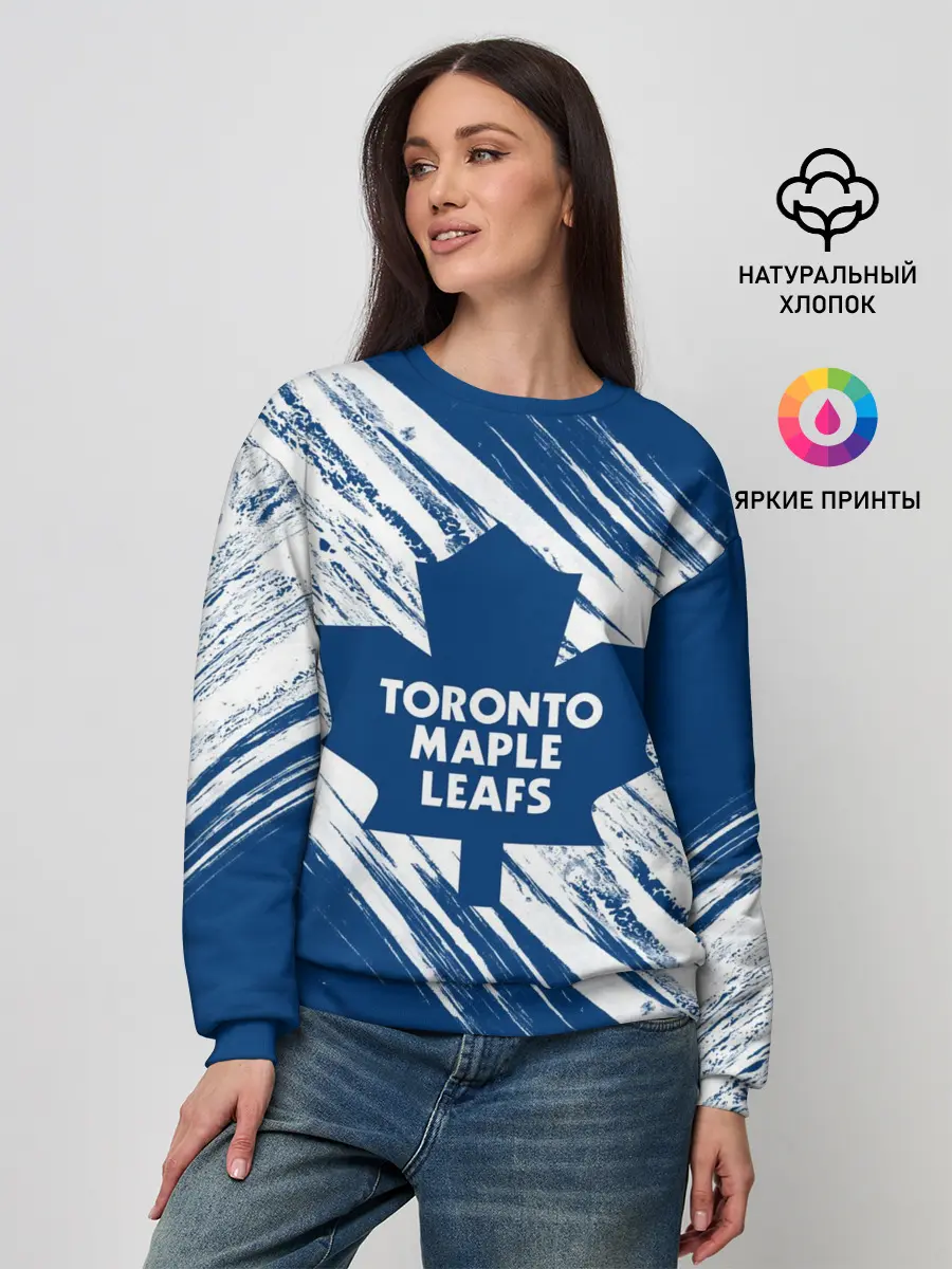 Женский свитшот / Toronto Maple Leafs,