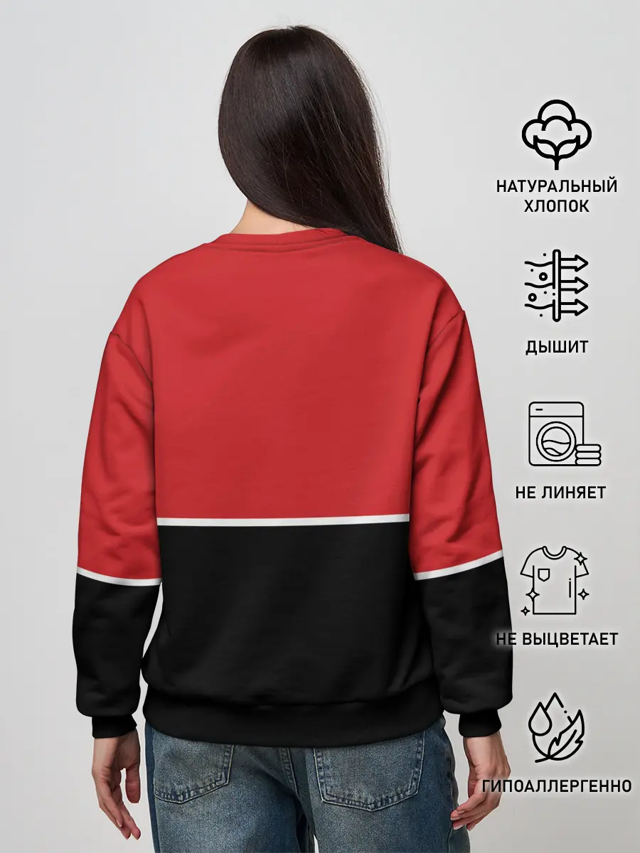 Женский свитшот / New Jersey Devils