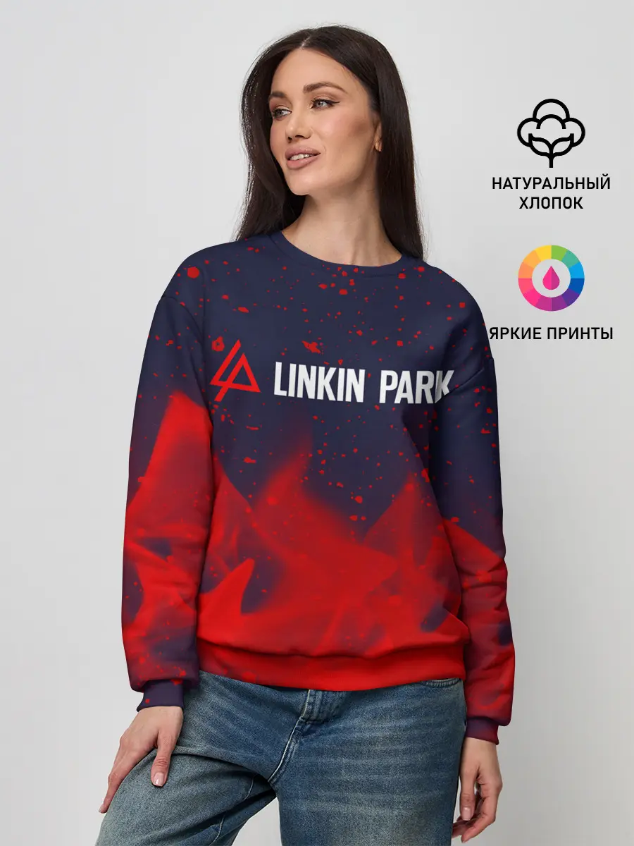 Женский свитшот / LINKIN PARK / ЛИНКИН ПАРК