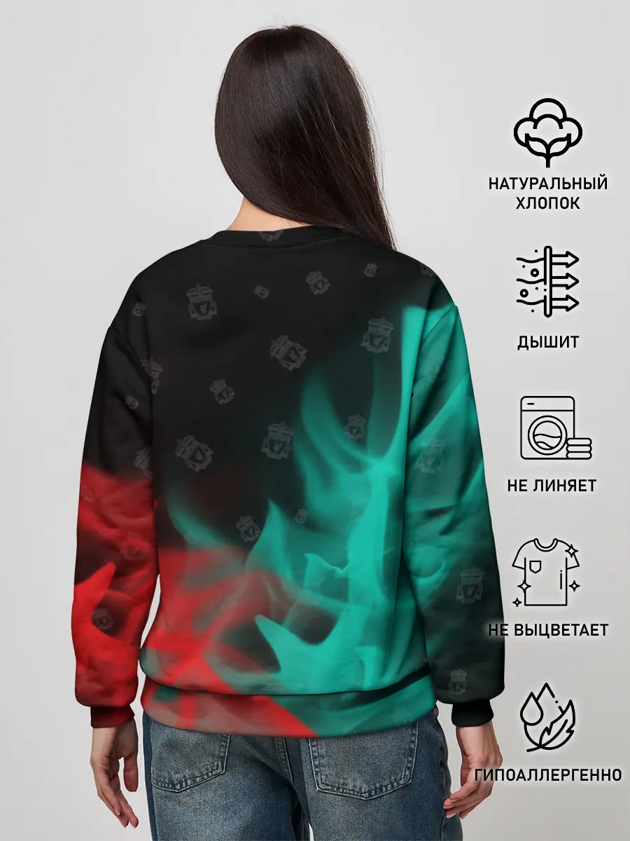 Женский свитшот / LIVERPOOL / Ливерпуль