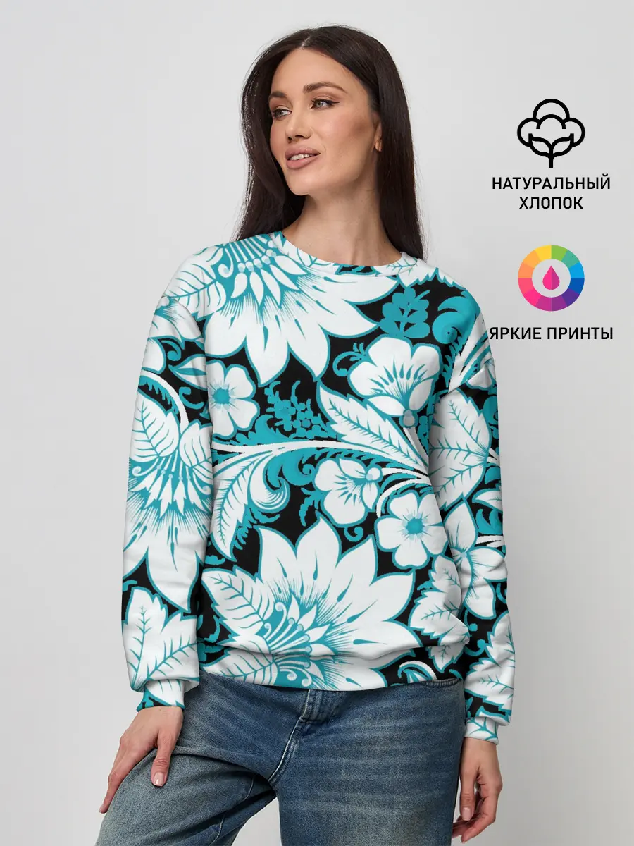 Женский свитшот / Хохлома 2021