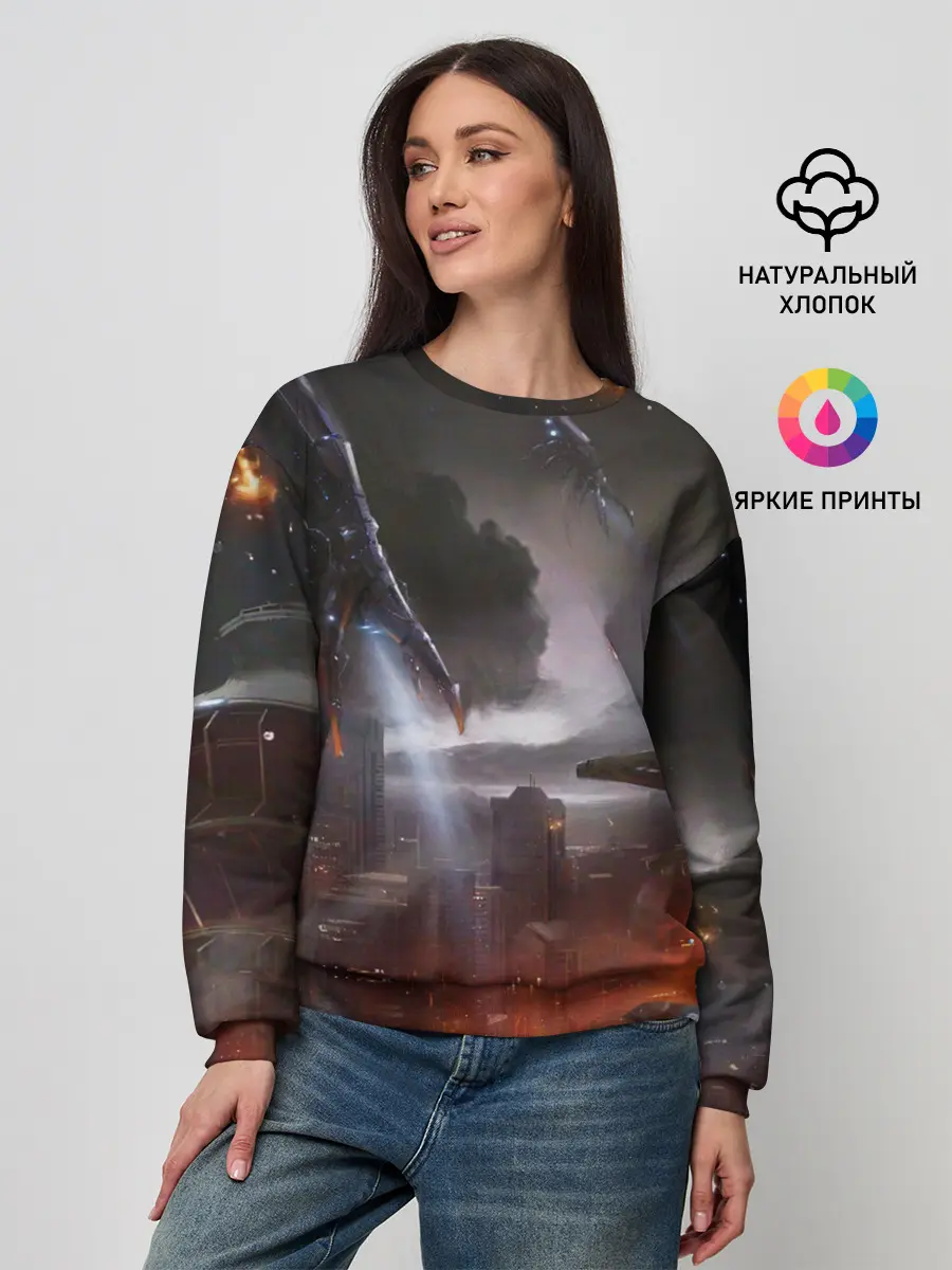 Женский свитшот / Mass Effect 3