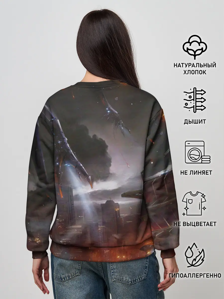 Женский свитшот / Mass Effect 3