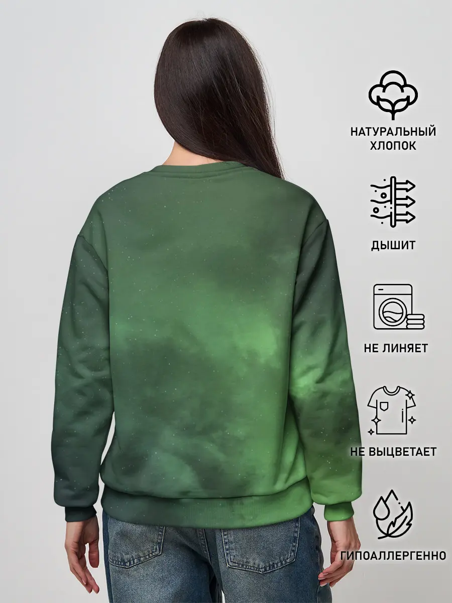 Женский свитшот / Абстракция