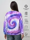 Женский свитшот / TIE-DYE PURPLE