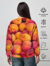 Женский свитшот / Персики