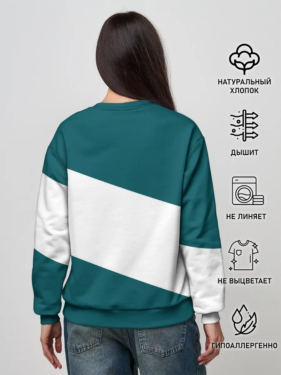 Женский свитшот / Сан Хосе Шаркс