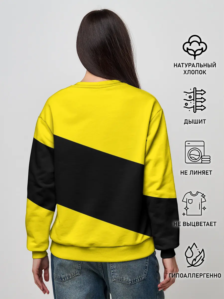 Женский свитшот / Питтсбург Пингвинз