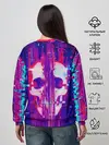 Женский свитшот / Skull glitch