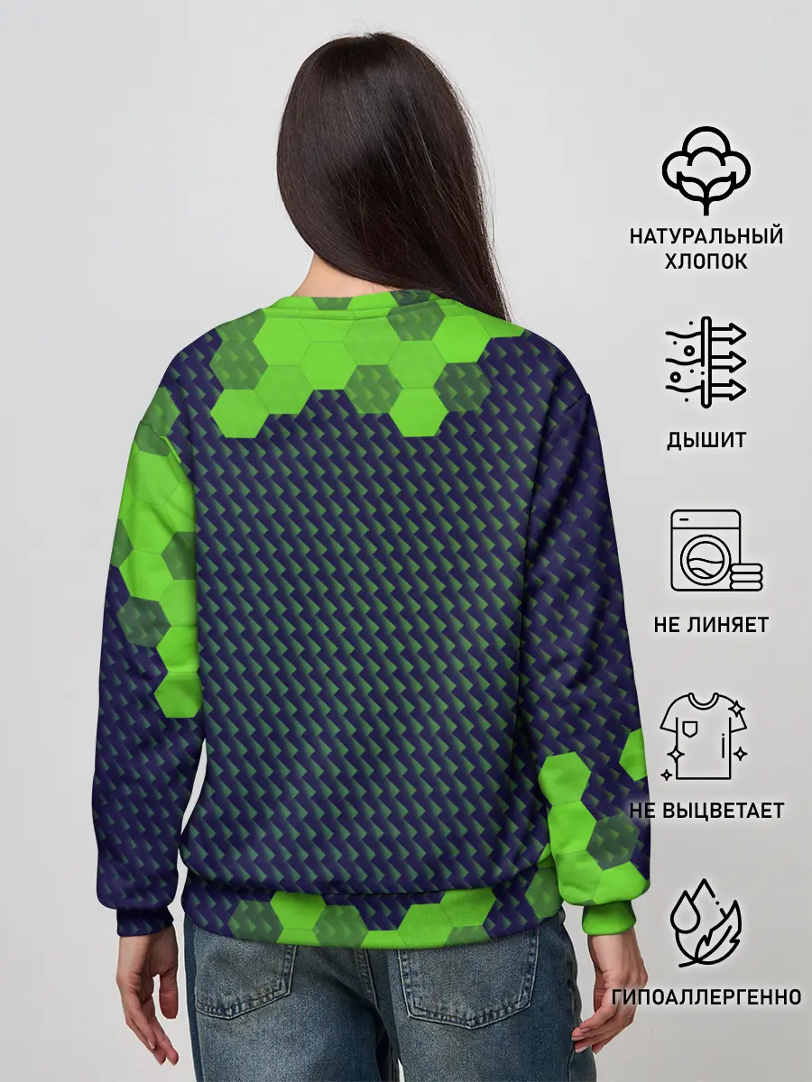 Женский свитшот / MINECRAFT / МАЙНКРАФТ