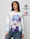 Женский свитшот / Re:Zero, Рем