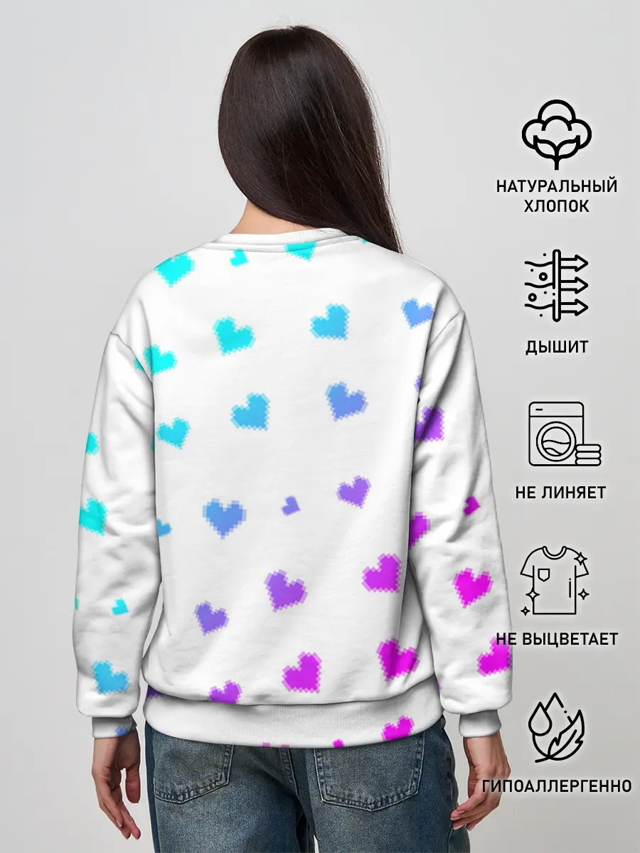 Женский свитшот / UNDERTALE / АНДЕРТЕЙЛ