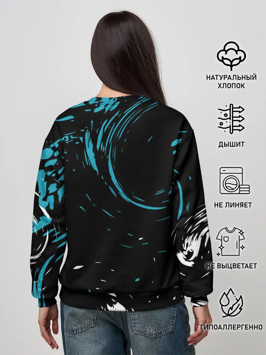 Женский свитшот / REAL MADRID.