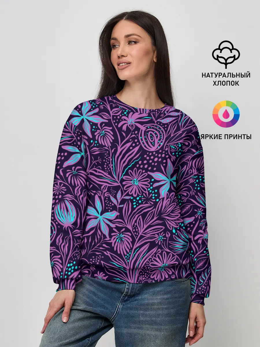 Женский свитшот / Морские Мотивы