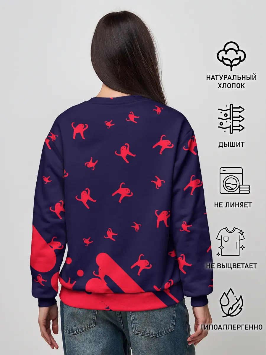 Женский свитшот / ЪУЪ СЪУКА