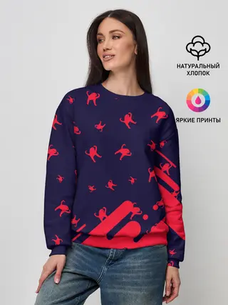 Женский свитшот / ЪУЪ СЪУКА