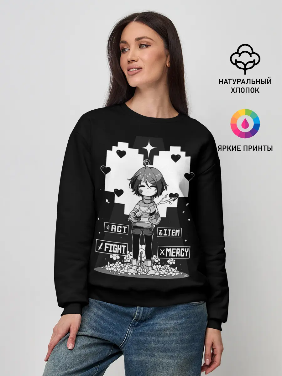 Женский свитшот / UNDERTALE