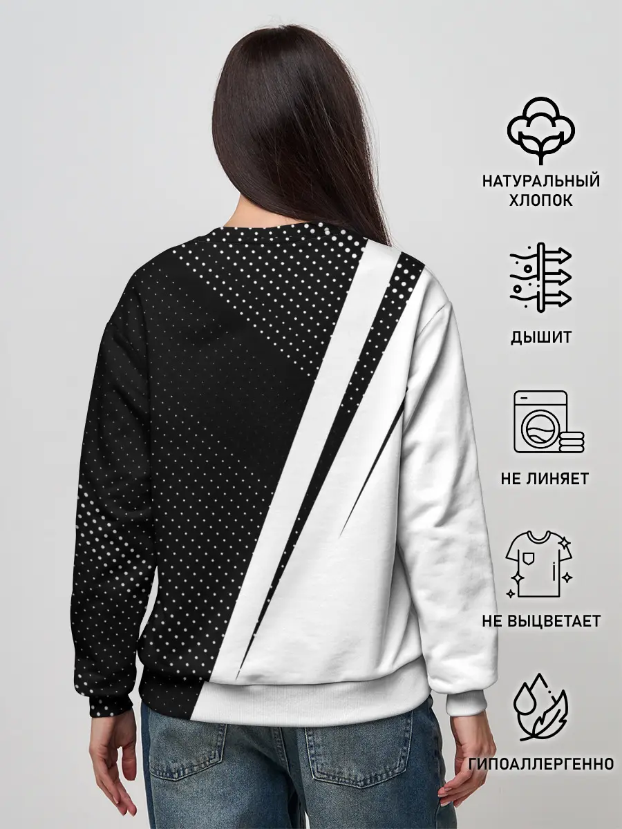 Женский свитшот / JUVENTUS / ЮВЕНТУС