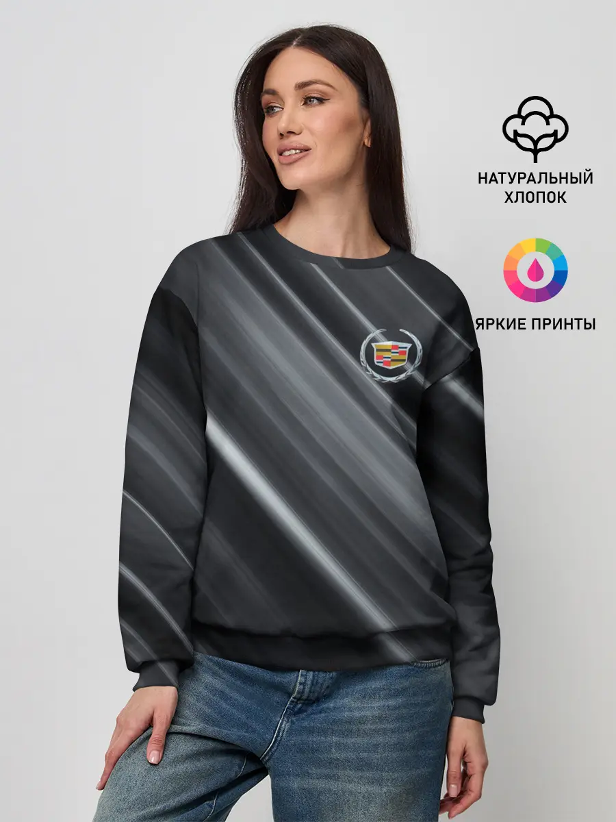 Женский свитшот / Cadillac | Кадиллак