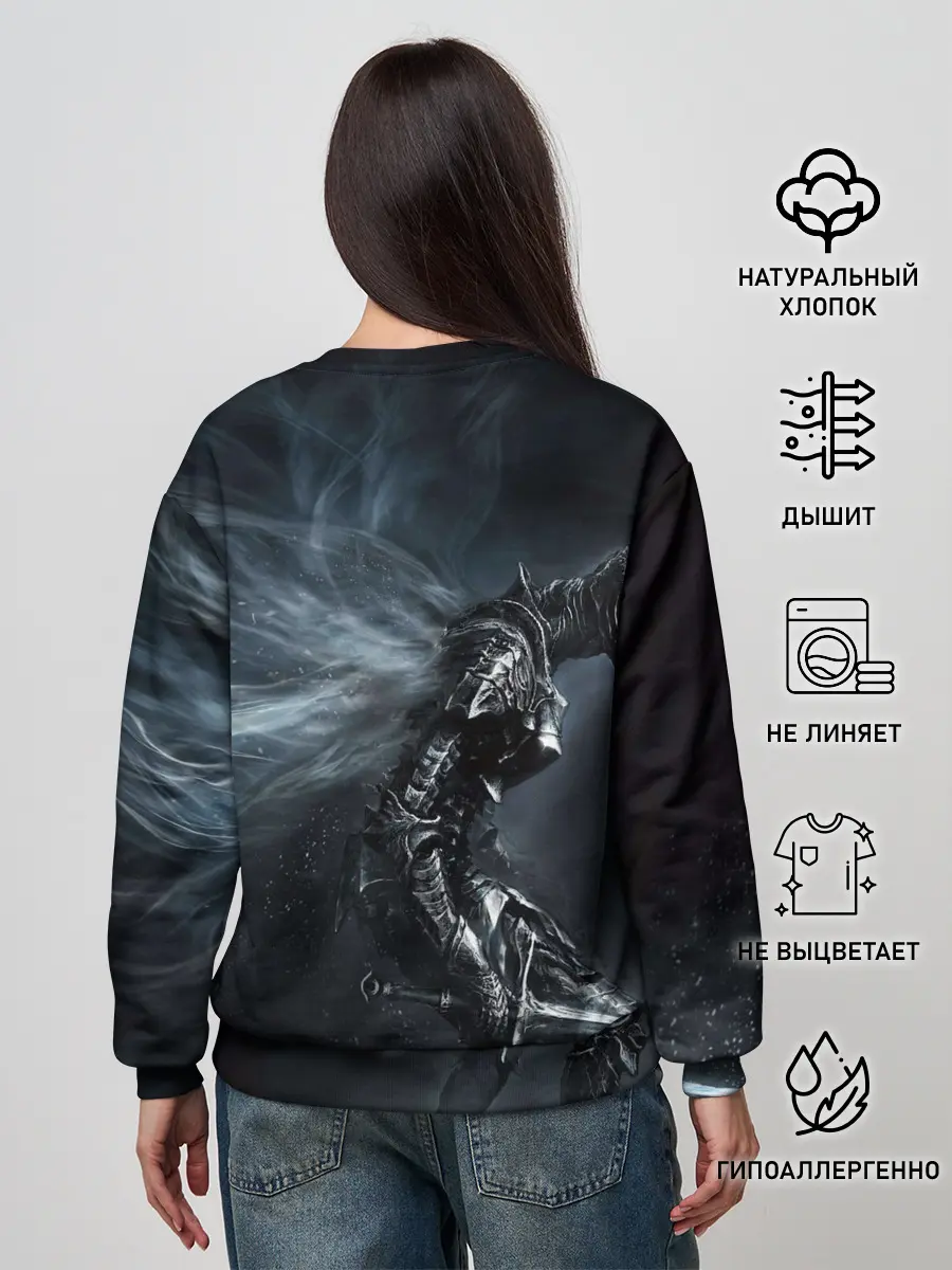 Женский свитшот / Ночной рыцарь