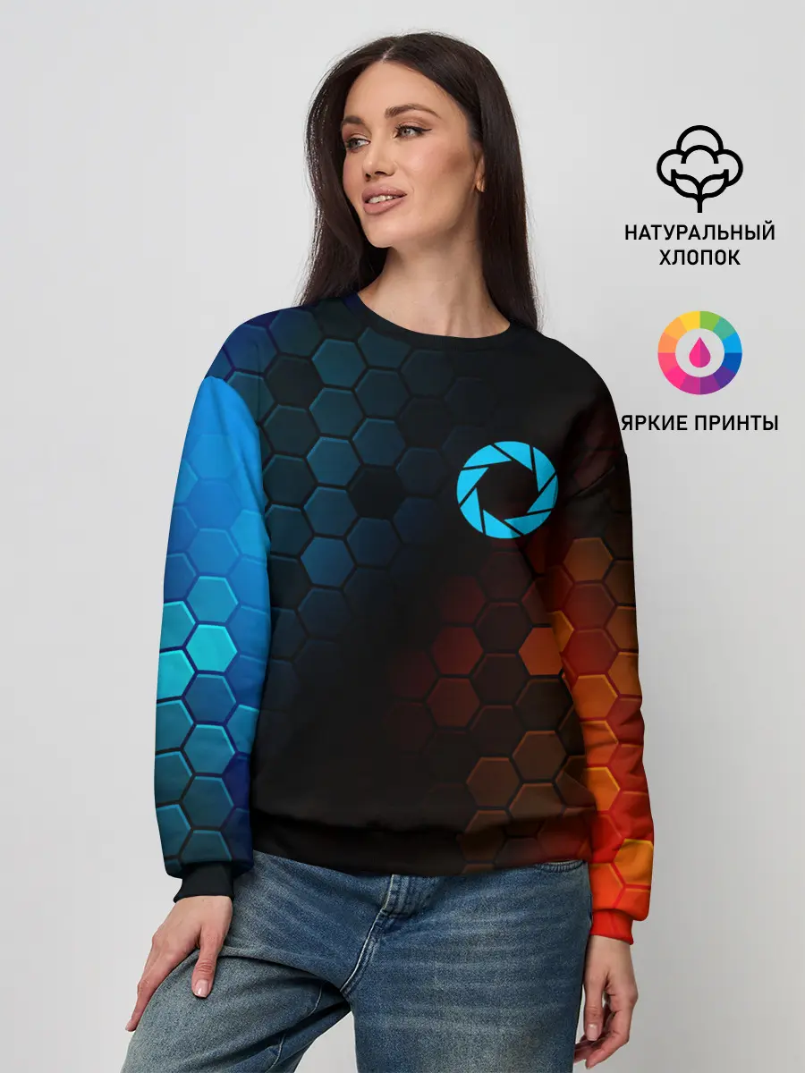 Женский свитшот / PORTAL / ПОРТАЛ
