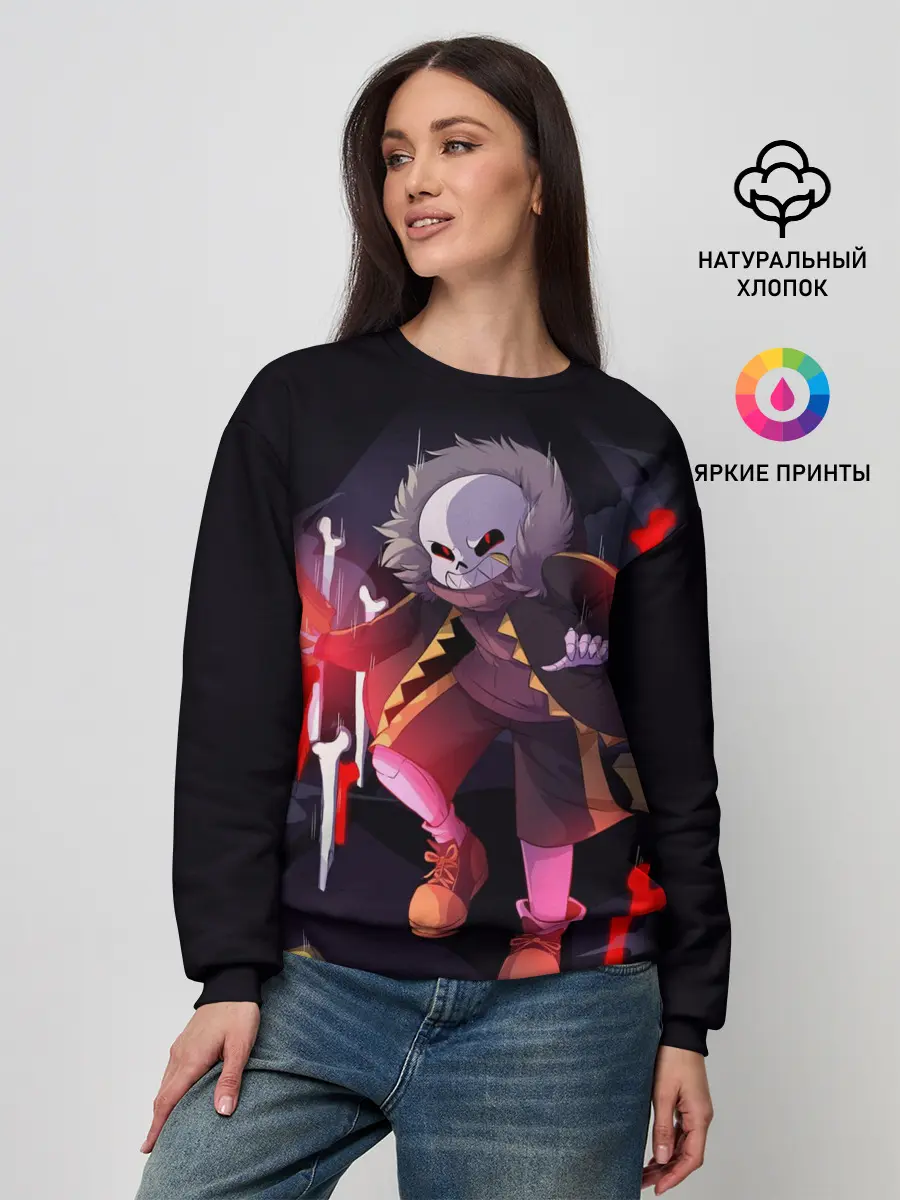 Женский свитшот / UNDERTALE