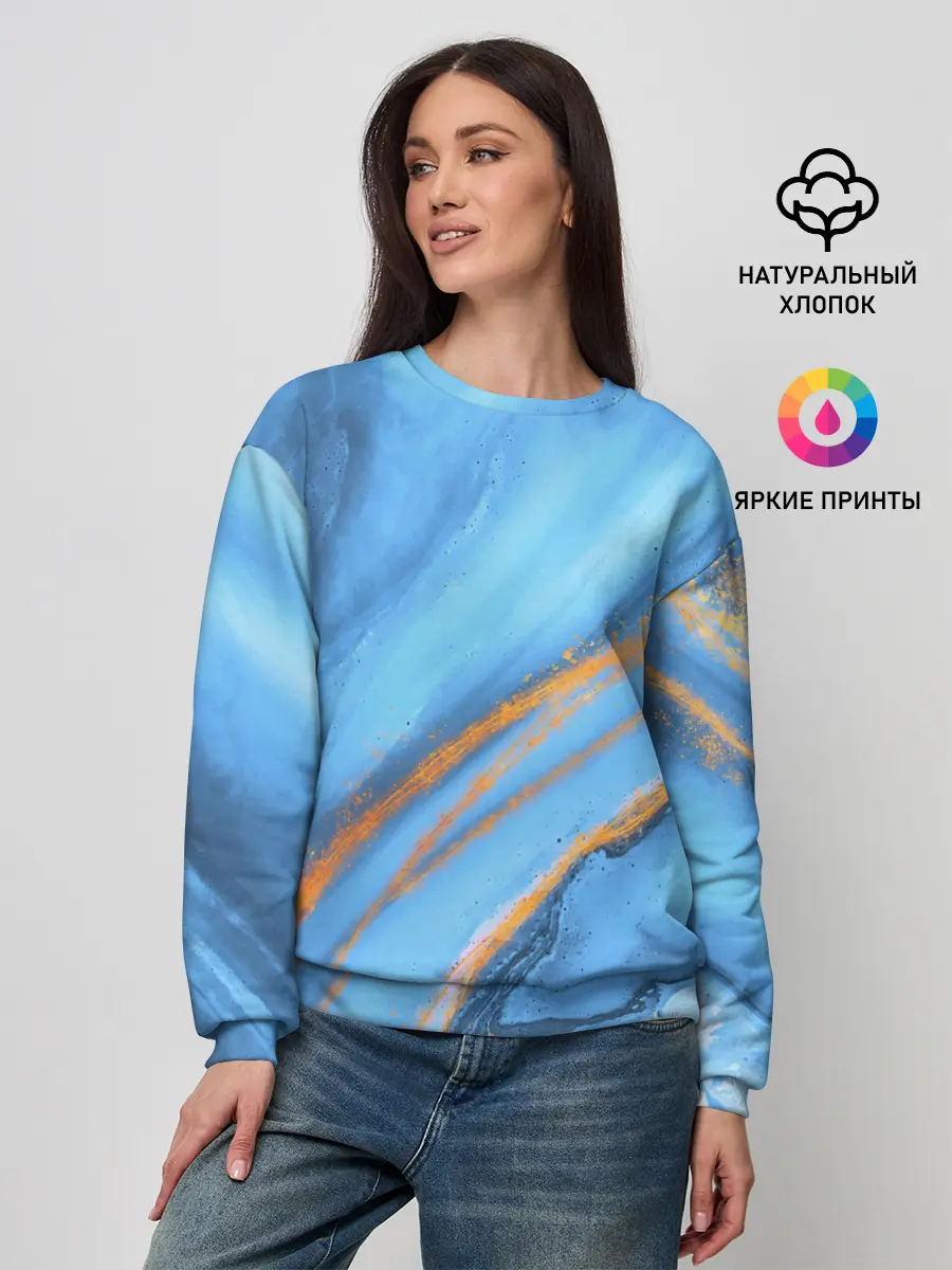 Женский свитшот / Краски