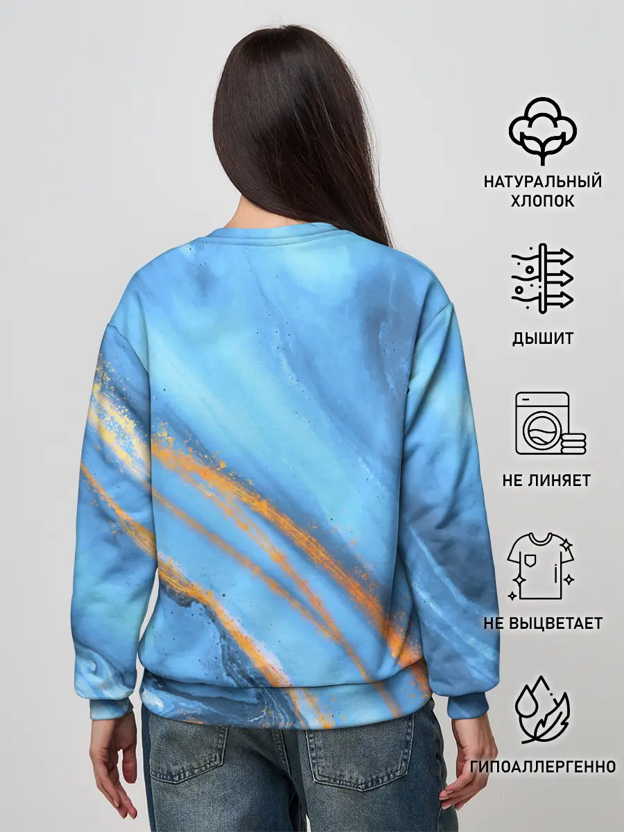 Женский свитшот / Краски