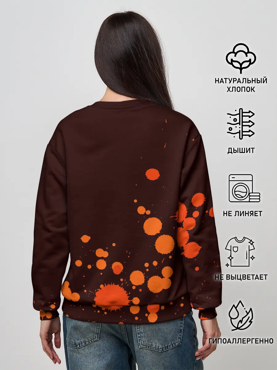 Женский свитшот / ЛИСИЧКА / FOXY