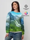 Женский свитшот / Альпийские горы