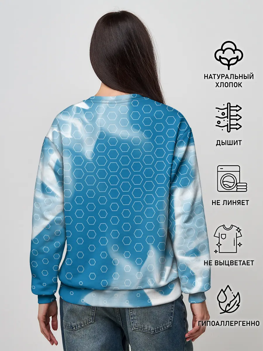 Женский свитшот / FOOTBALL RUSSIA / Футбол