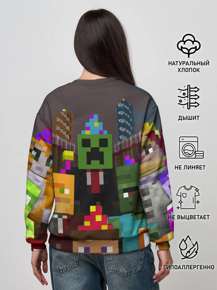 Женский свитшот / MINECRAFT