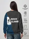 Женский свитшот / Скалолаз