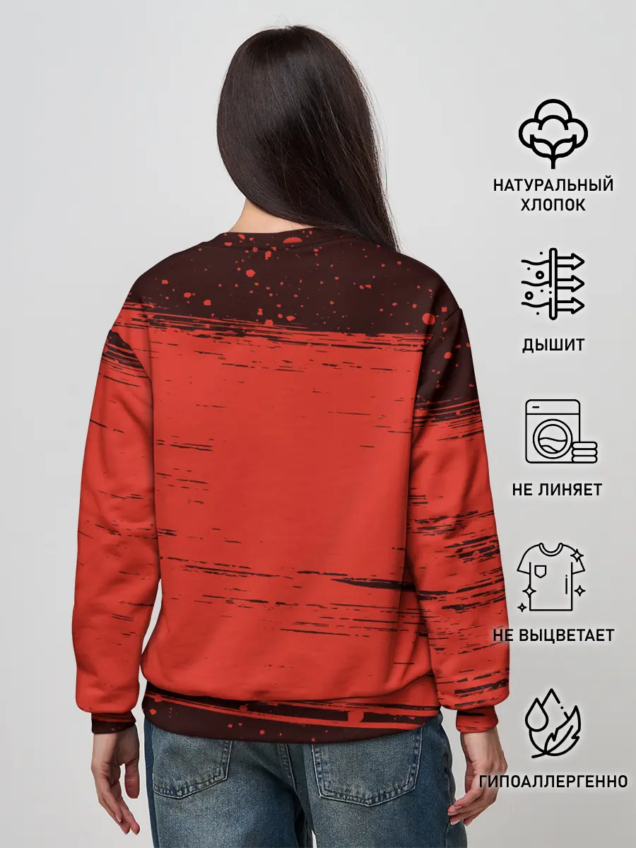 Женский свитшот / ФУТБОЛ РОССИЯ / Russia