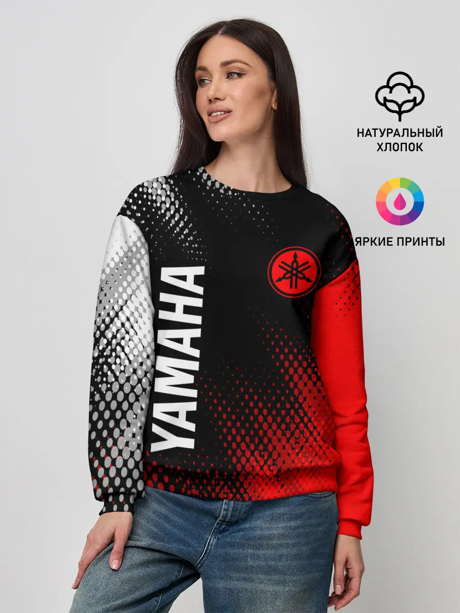 Женский свитшот / YAMAHA MOTOR / Ямаха