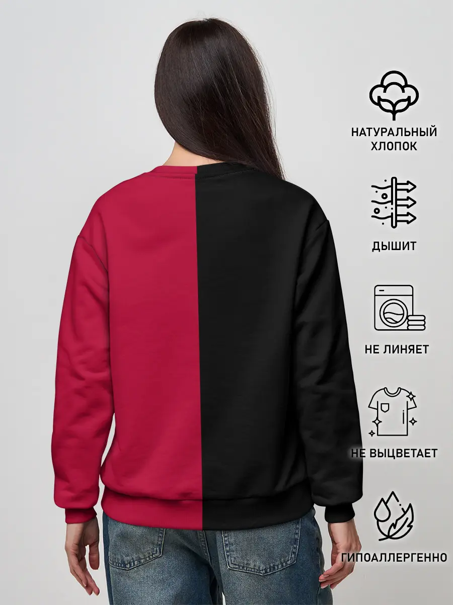 Женский свитшот / Чикаго Буллз