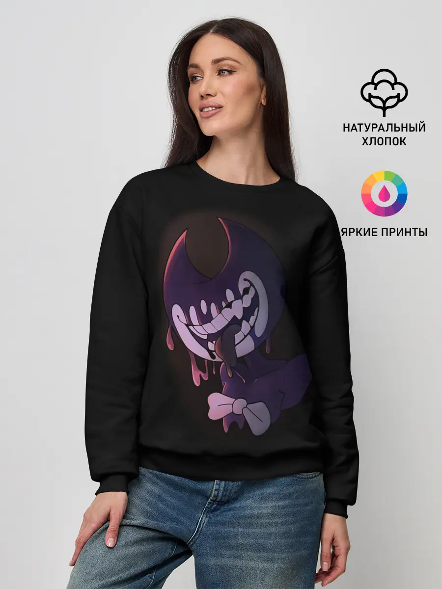 Женский свитшот / Bendy And The Ink Machine