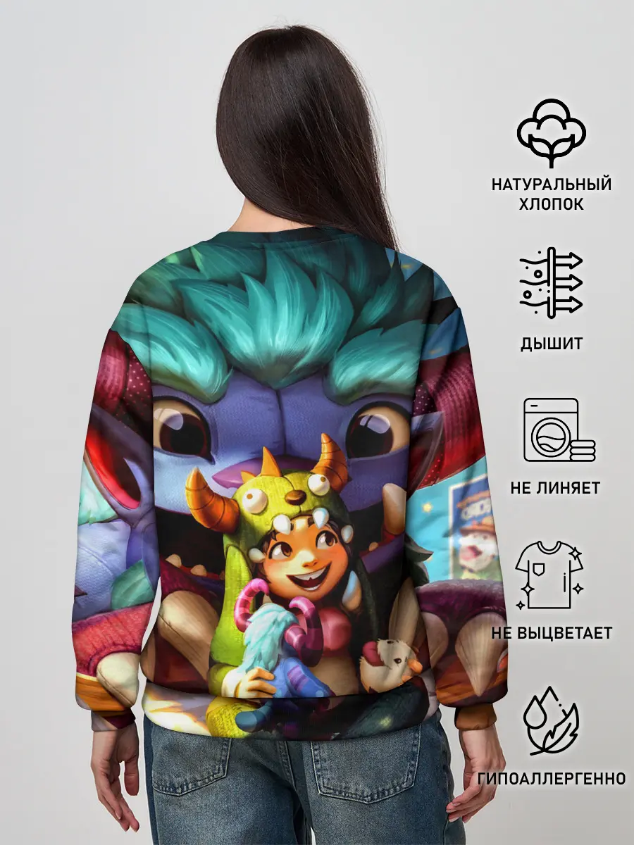 Женский свитшот / Нуну и Виллумп