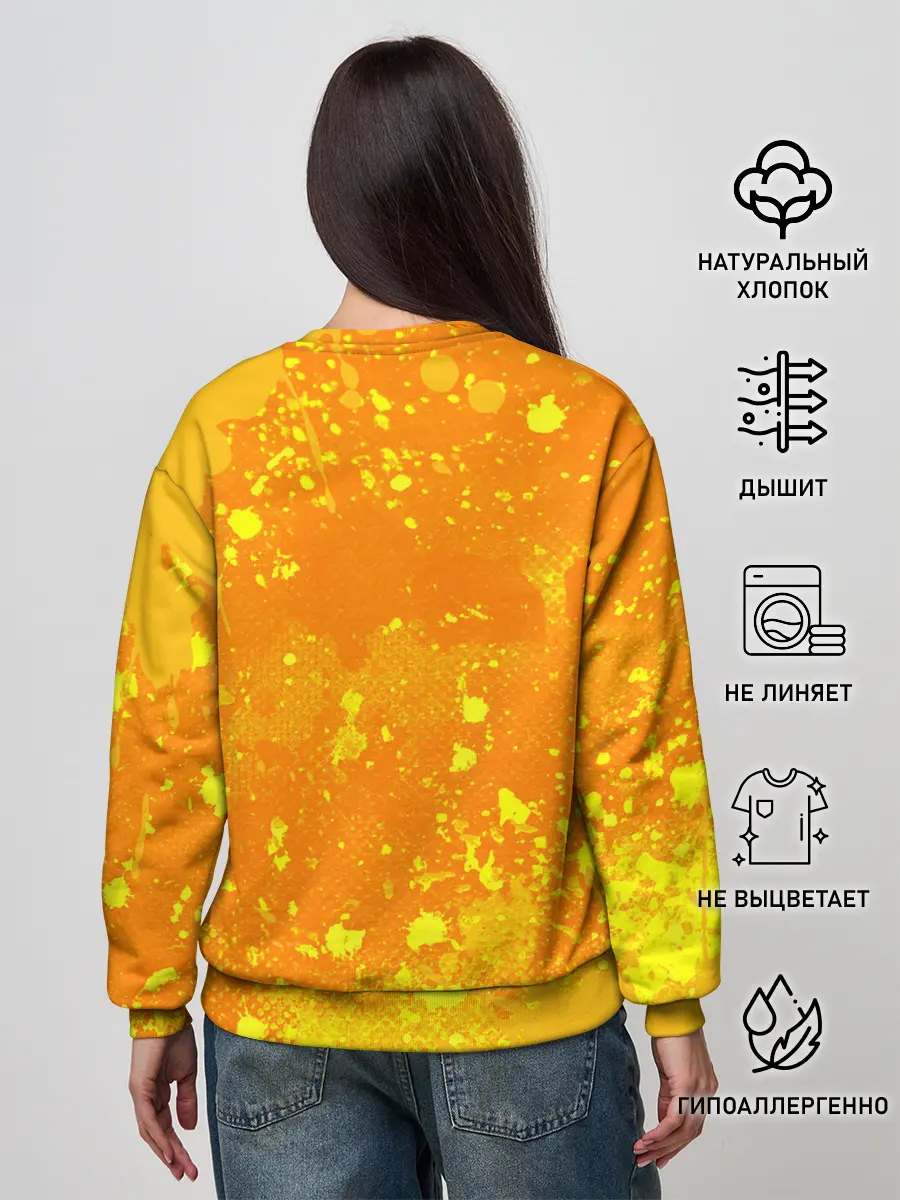 Женский свитшот / AMONG US - Pikachu