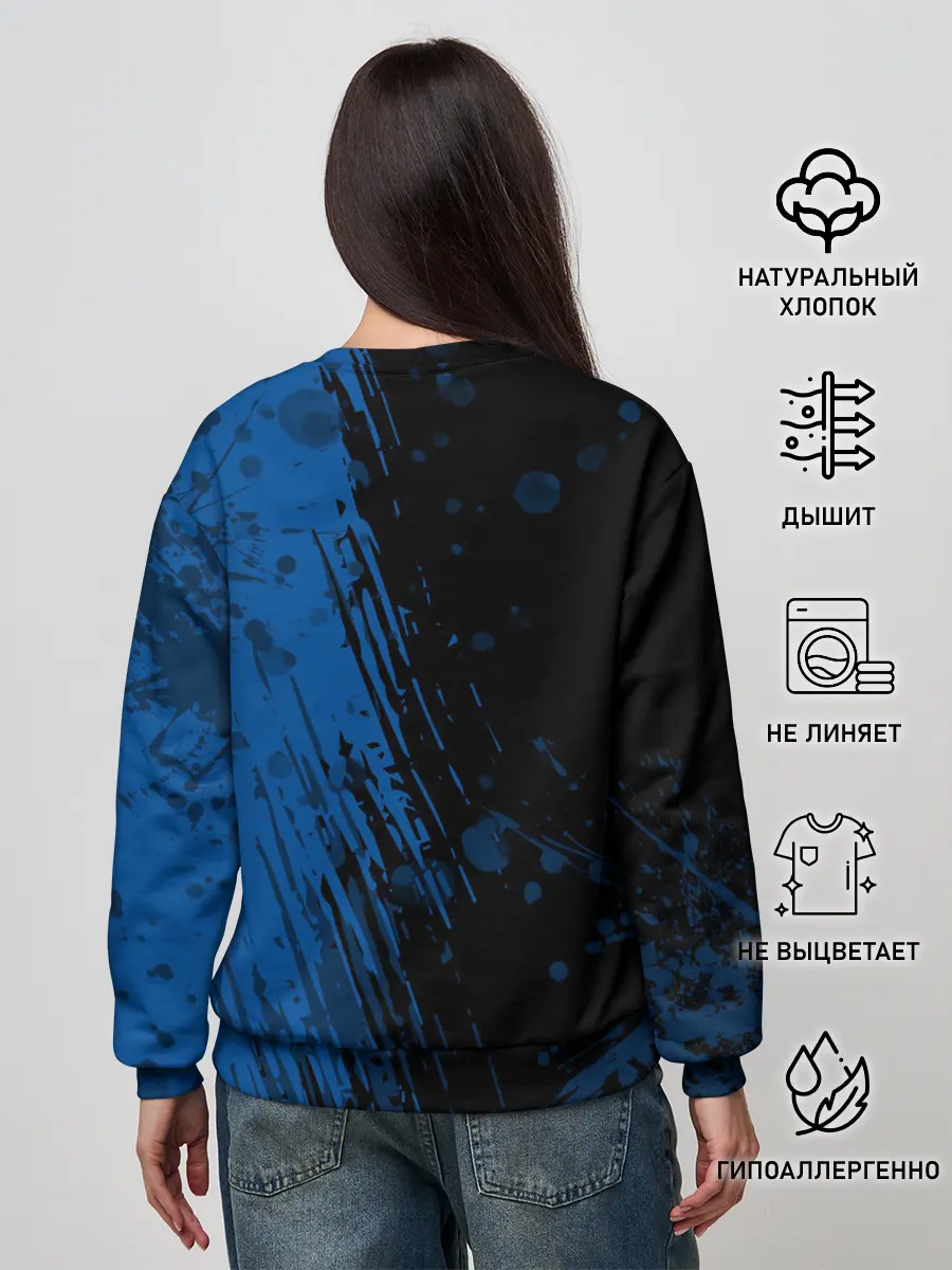 Женский свитшот / FC Barcelona / ФК Барселона.