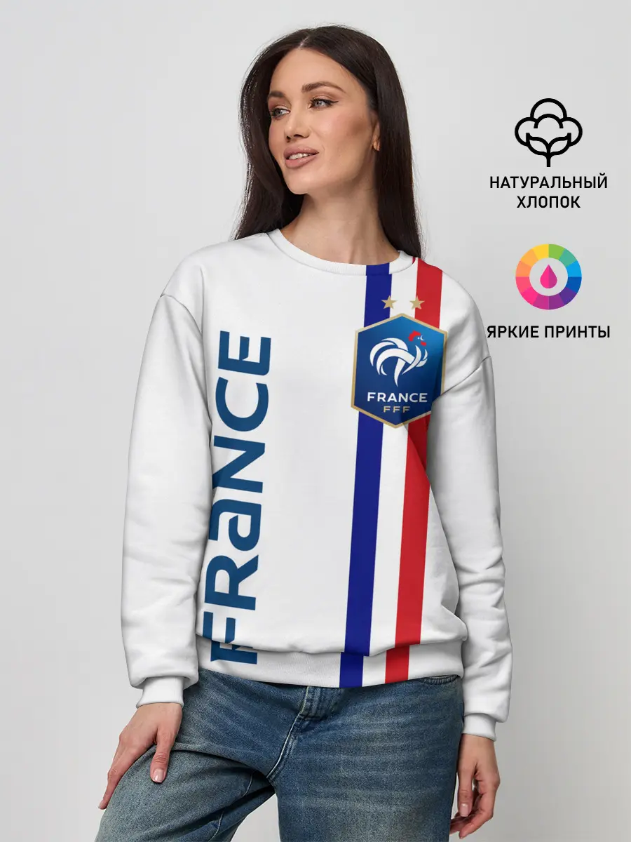 Женский свитшот / СБОРНАЯ ФРАНЦИЯ