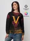 Женский свитшот / CYBERPUNK 2077 / VALENTINO.