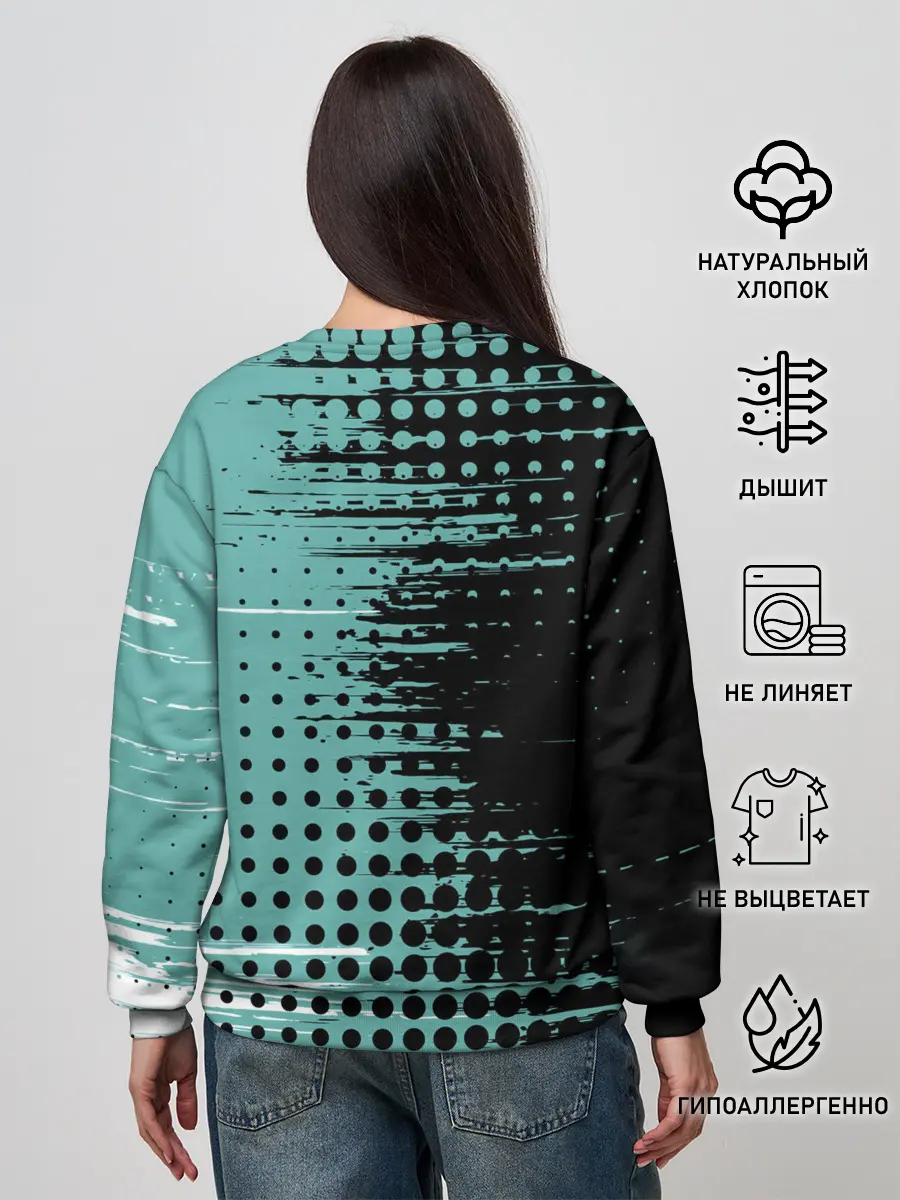 Женский свитшот / Liverpool / Ливерпуль.